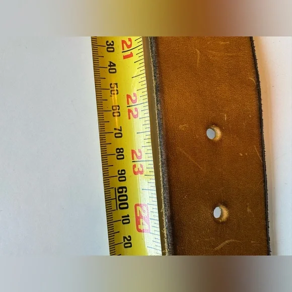 Vintage Mickey Mouse Disneyland Brass Tone Belt Buckle & Belt RARE - Picture 6 of 12